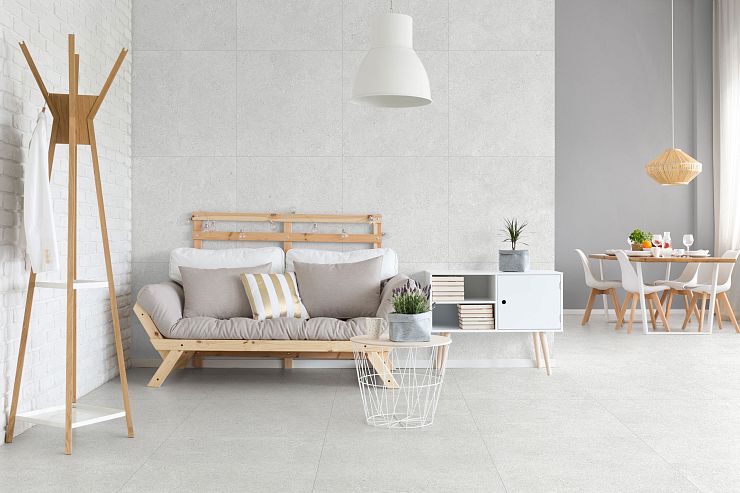 Global Tile, Керамогранит, 60x60, Матовая, Терраццо Smart
