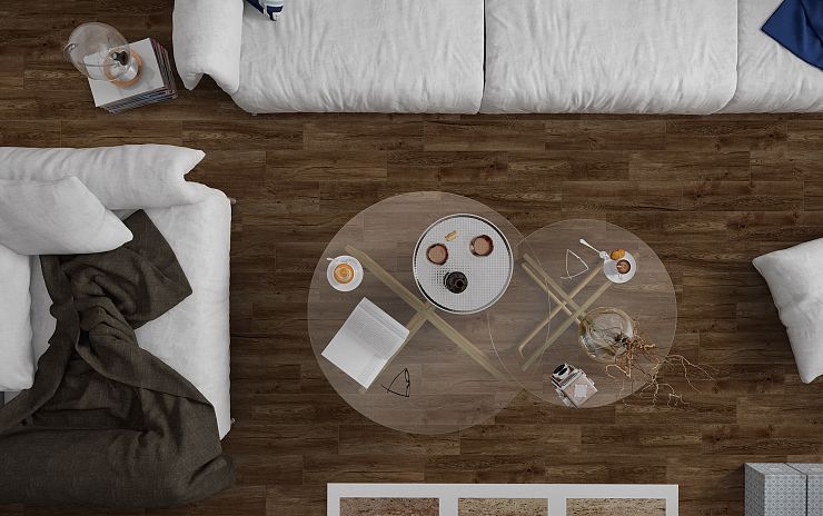 Global Tile, Карвинг, Керамогранит, 15x60, Матовая, Дерево Ortus GT