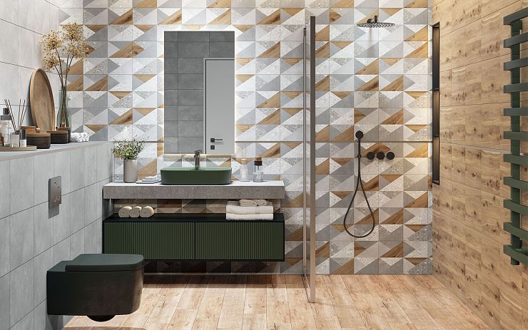 Global Tile, Керамика, 27х40, Матовая, Бетон Vision