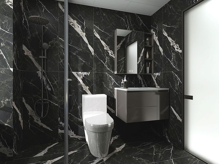 Global Tile, Soft Sugar + цифровая граниль, Керамогранит, 60x120, Лаппатированная, Мрамор Flame
