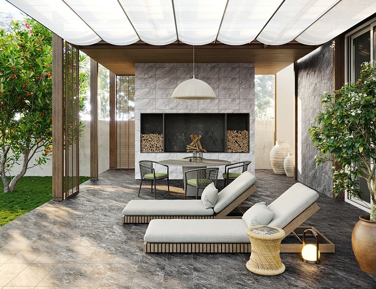 Global Tile, Антискользящая R11+Sugar, Керамогранит, 30x60, 60x60, Матовая, Камень Thor серый