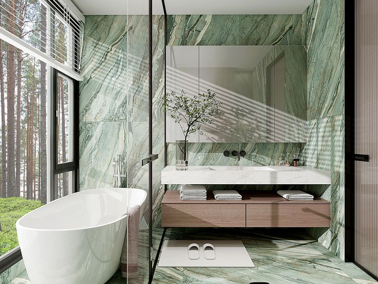 Global Tile, Soft Sugar + цифровая граниль, Керамогранит, 60x120, Лаппатированная, Мрамор Shanti