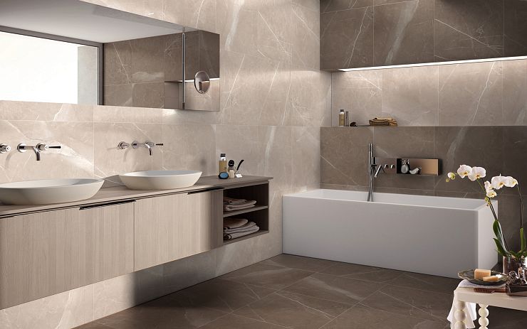 Global Tile, Керамогранит, 60x60, Матовая, Мрамор Inspiro
