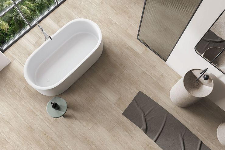 Global Tile, Карвинг, Керамогранит, 20x80, Матовая, Дерево Narva