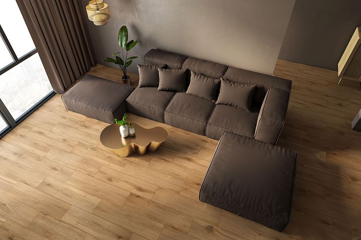 Global Tile, Карвинг, Керамогранит, 20x80, Матовая, Дерево Klaipeda