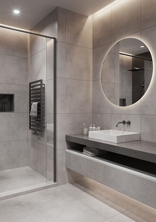 Global Tile, Карвинг, Керамогранит, 60x60, 60x120, Матовая, Бетон Stardust