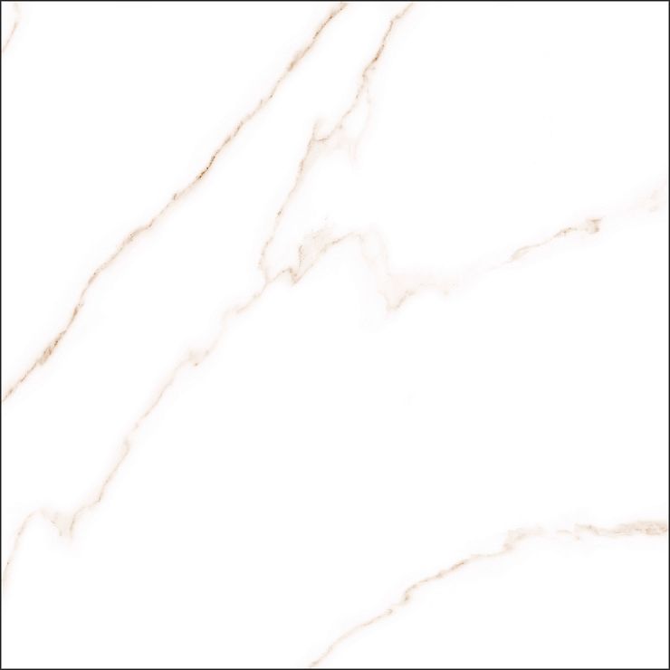 Керамогранит Магия люкса / Majestic Luxe GT60601903MR Белый 60x60