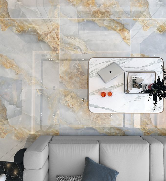 Global Tile, Бриллиантовый блеск, Керамогранит, 60x120, Полированная, Оникс Cometa
