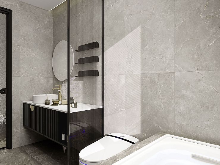 Global Tile, Soft Sugar + цифровая граниль, Керамогранит, 60x120, Лаппатированная, Мрамор Verso