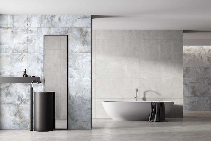 Global Tile, Керамогранит, 60x120, 60x60, Полированная, Оникс Orinda