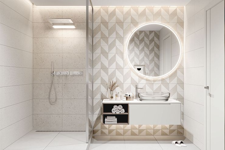 Global Tile, Керамика, 30x60, Матовая, Терраццо Essen